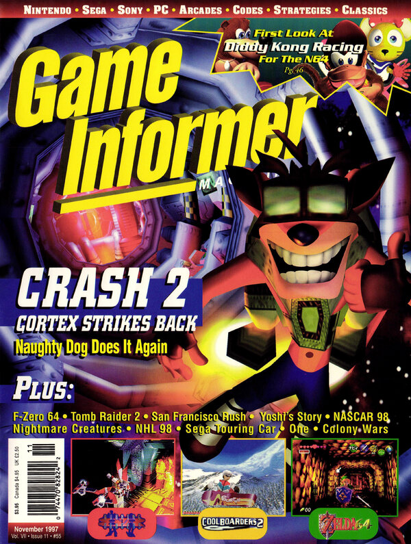 Game Informer Issue 55 (November 1997) cover